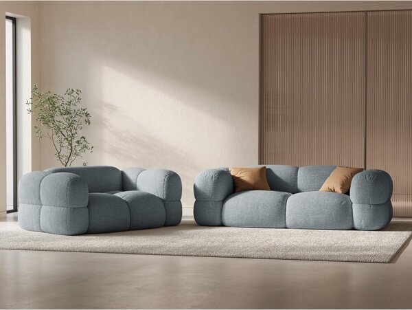 Светлосин диван 210 cm Loretto – Cosmopolitan Design