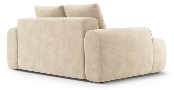 Бежов кадифен диван 175 cm Linz – Cosmopolitan Design