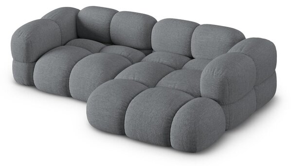 Сив ъглов диван (десен ъгъл) Loretto – Cosmopolitan Design
