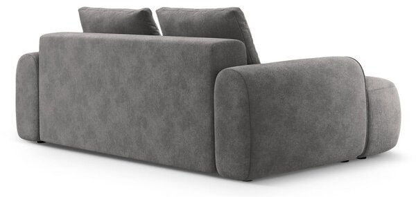Сив кадифен диван 200 cm Linz – Cosmopolitan Design