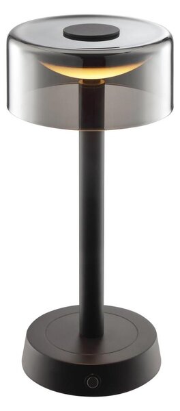 Brilliant - LED димируема презареждаема сензорна настолна лампа RAZOR LED/2,5W/5V 2700K IP44 черна
