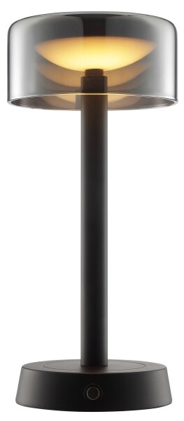 Brilliant - LED димируема презареждаема сензорна настолна лампа RAZOR LED/2,5W/5V 2700K IP44 черна
