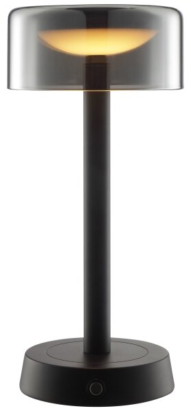 Brilliant - LED димируема презареждаема сензорна настолна лампа RAZOR LED/2,5W/5V 2700K IP44 черна