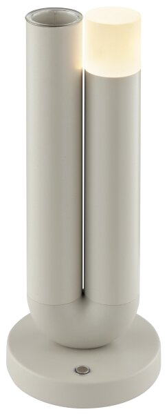 Brilliant - димируема презареждаема сензорна настолна лампа SAYU LED/2,5W/5V 2700K IP44 сива