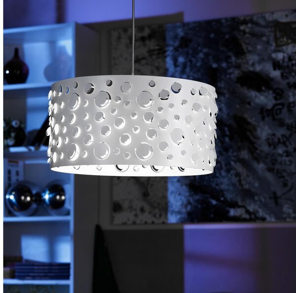 ONLI - Полилей на кабел BOLLICINE 1xE27/15W/230V бял