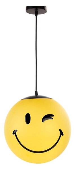 ONLI - Детски полилей на кабел SMILEY 1xE27/15W/230V жълт