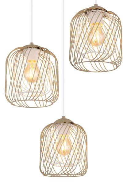 Globo 15965-3HR - Полилей на кабел DICHTI 3xE27/40W/230V