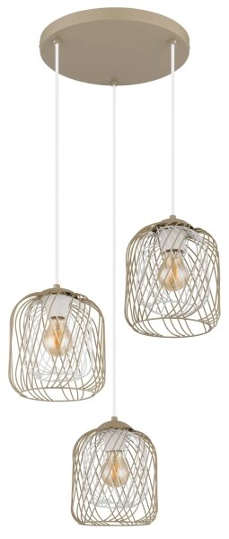 Globo 15965-3HR - Полилей на кабел DICHTI 3xE27/40W/230V