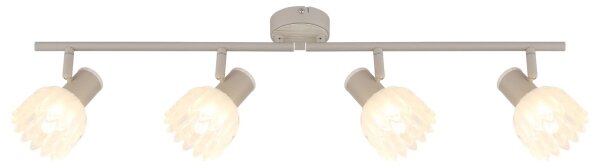 Globo 54317-4 - Точково осветително тяло PLANTA 4xE14/40W/230V