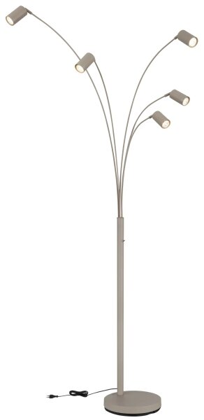Globo 57910-5SSA - Подова лампа ROBBY 5xGU10/35W/230V