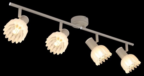 Globo 54317-4 - Точково осветително тяло PLANTA 4xE14/40W/230V