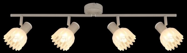 Globo 54317-4 - Точково осветително тяло PLANTA 4xE14/40W/230V