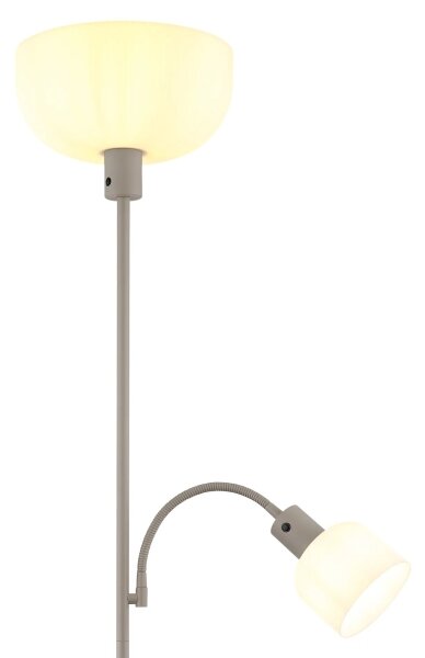 Globo 59947S - Подова лампа HINTON 1xE27/40W/230V + 1xE14/25W