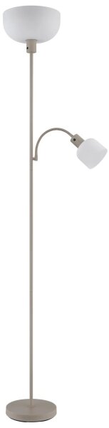 Globo 59947S - Подова лампа HINTON 1xE27/40W/230V + 1xE14/25W