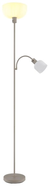 Globo 59947S - Подова лампа HINTON 1xE27/40W/230V + 1xE14/25W