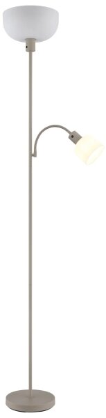 Globo 59947S - Подова лампа HINTON 1xE27/40W/230V + 1xE14/25W
