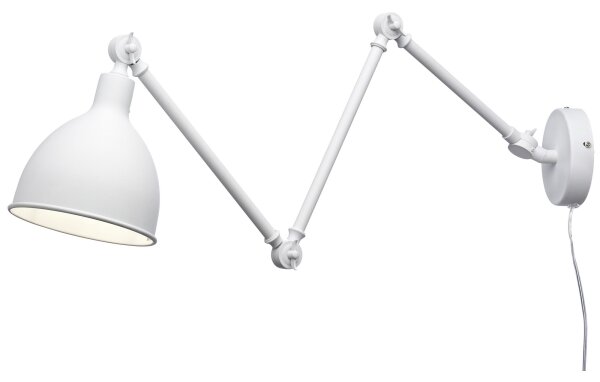 ByRydens 2827660-5007 - Димируем аплик БАЗАР 1xE27/5W/230V бял