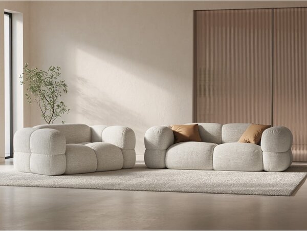 Бежов диван 210 cm Loretto – Cosmopolitan Design