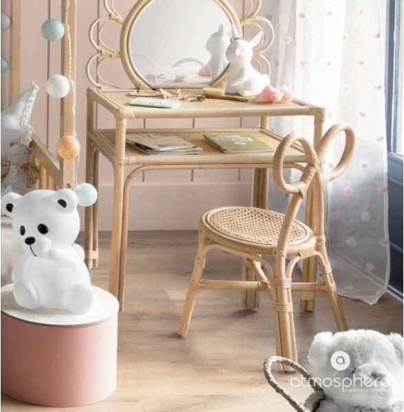 Atmosphera - LED детска нощна лампа TEDDY LED/3xAA бяла