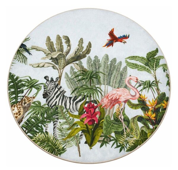 Детски килим подходящ за пране ø100 cm Jungle – Mila Home