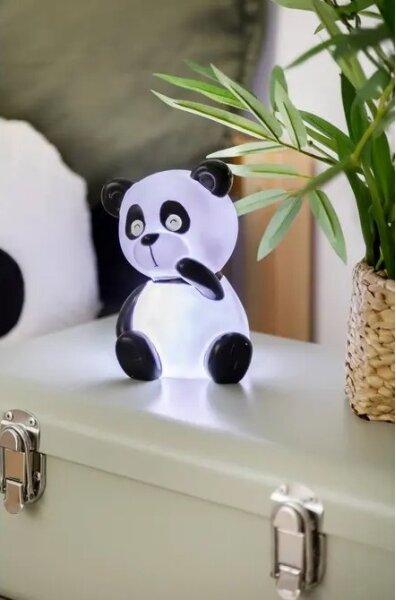 Atmosphera - LED детска нощна лампа PANDA LED/3xLR44