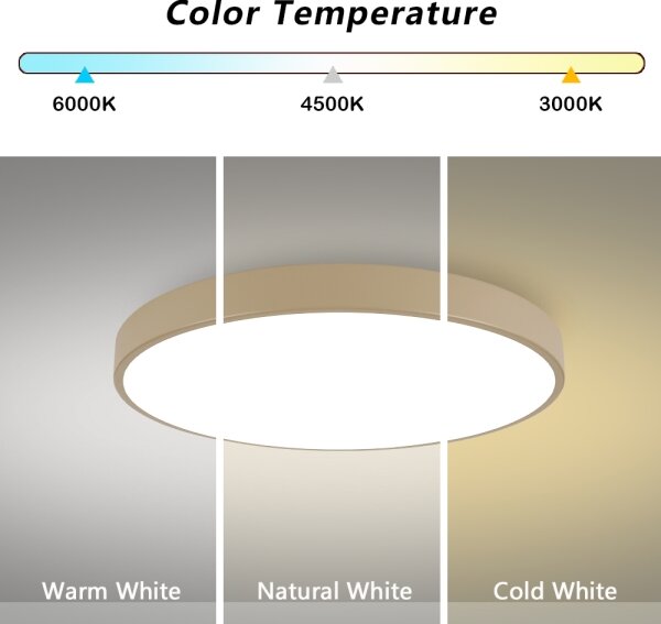 Brilagi -LED Димируемо осветително тяло POOL SMART LED/100W/230V 80 cm бежово Wi-Fi Tuya+ДУ