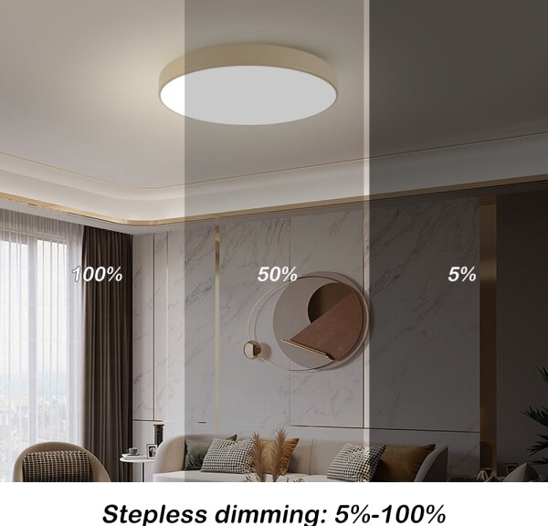 Brilagi -LED Димируемо осветително тяло POOL SMART LED/100W/230V 80 cm бежово Wi-Fi Tuya+ДУ