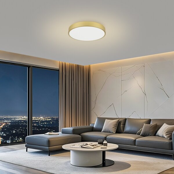 Brilagi - LED таванен осветител POOL LED/60W/230V 3000/4000/6000K, диаметър 60 см, златист