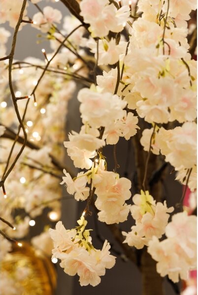 LED коледен изкуствен декоративен клон CHERRY TREE 288 LED, 2,5 м, 230V