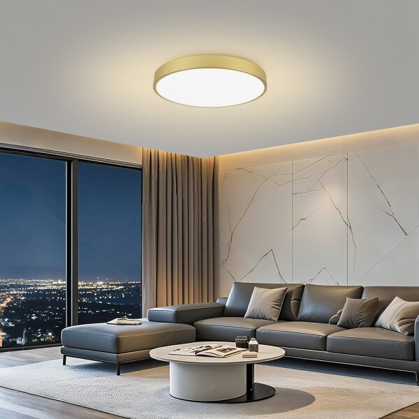 Brilagi - димируемо LED осветително тяло POOL SMART LED/100W/230V 80 см златно Wi-Fi Tuya+дистанционно
