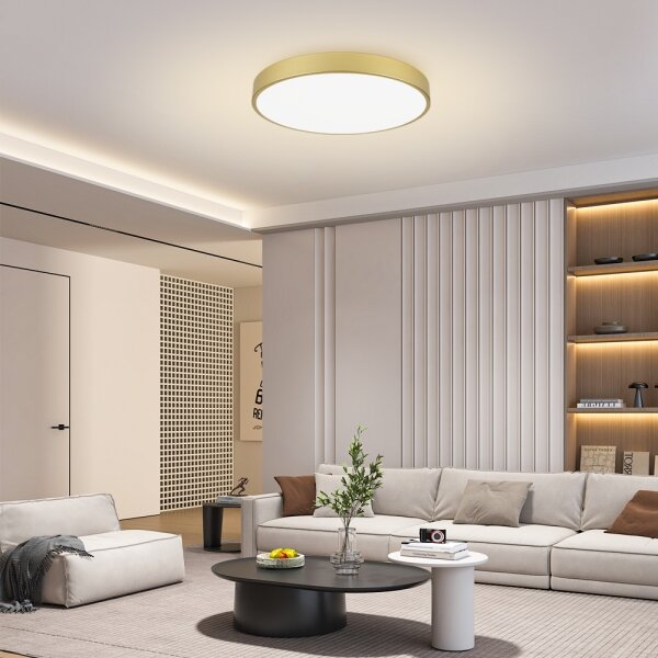 Brilagi - димируемо LED осветително тяло POOL SMART LED/100W/230V 80 см златно Wi-Fi Tuya+дистанционно