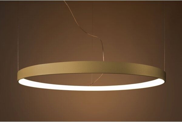 Thoro TH.174 - LED Пендел RIO LED/50W/230V CRI90 3000K Ø 78 cm златист