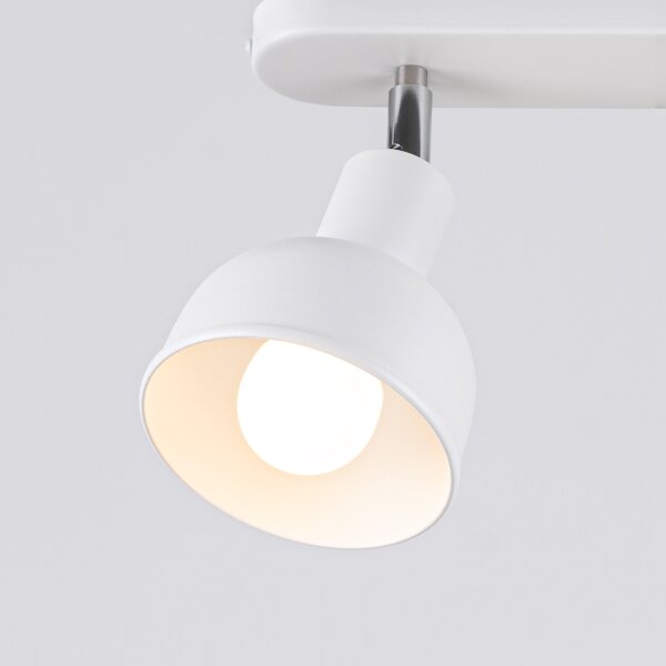 Sollux SL.1314 - Спот ELBA 2xE27/15W/230V бял