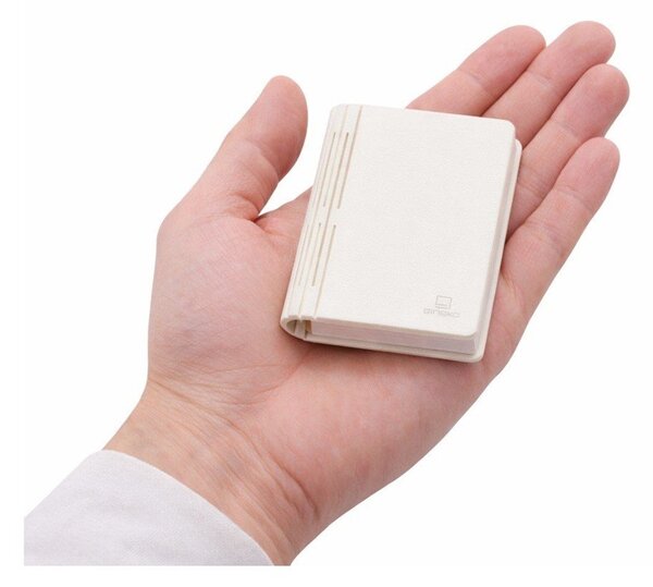 Бяла преносима светлинна декорация с USB BookLight – Gingko