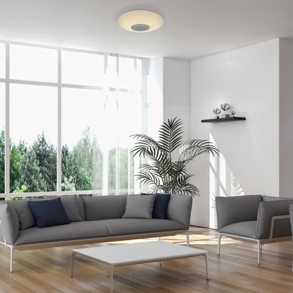 Rabalux 3509 - LED RGB димируема таванна лампа RODION LED/24W/230V + дистанционно управление
