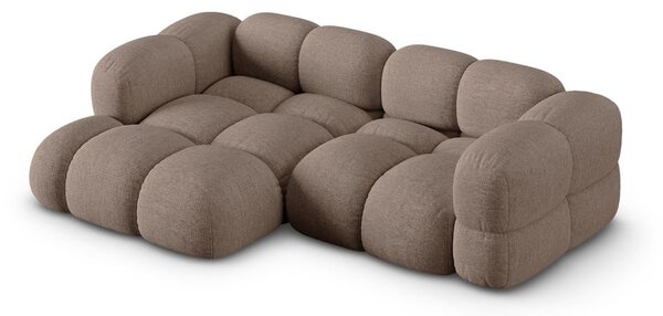 Кафяв ъглов диван (ляв ъгъл) Loretto – Cosmopolitan Design