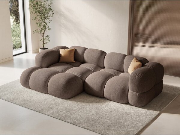 Кафяв ъглов диван (ляв ъгъл) Loretto – Cosmopolitan Design