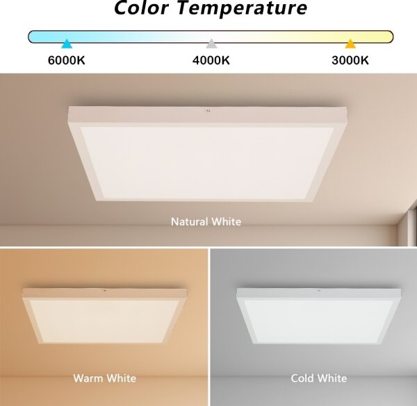 Brilagi - LED Лампа за баня FRAME LED/50W/230V 3000/4000/6000K IP44 бял