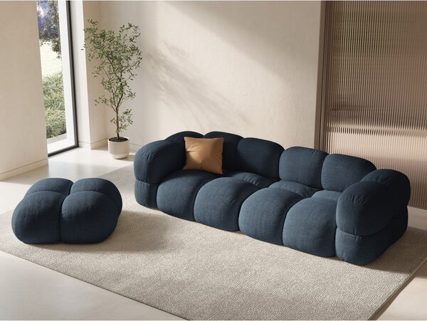 Тъмносин диван 250 cm Loretto – Cosmopolitan Design