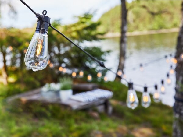 Markslöjd 107293 - LED външна декоративна верига GIRLANDA GARDEN 10xLED 5,5м IP4