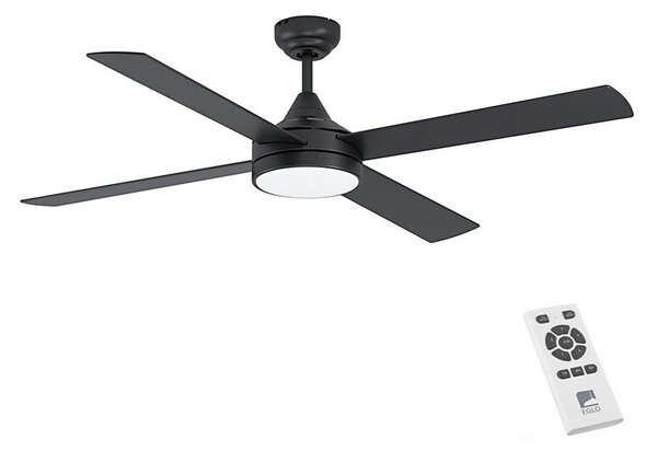 Eglo 35085 - LED Димируем таванен вентилатор TRINIDAD LED/20W/230V черен + дистанционно