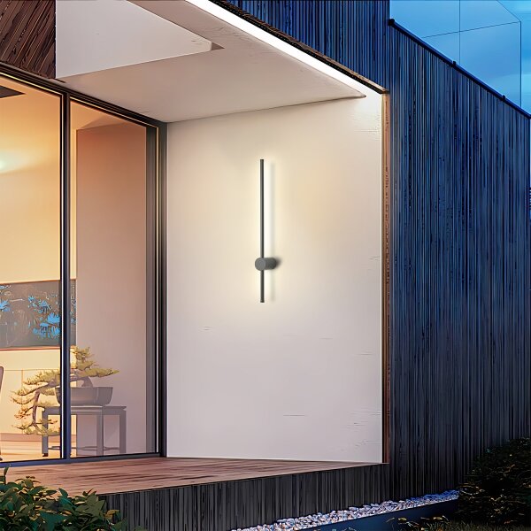 Brilagi - LED външно стенно осветително тяло AURA LED/12W/230V 4000K IP54 антрацит