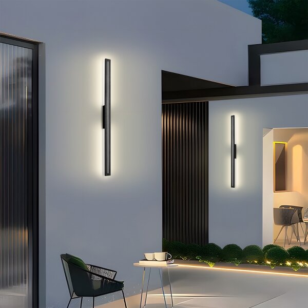 Brilagi - LED външно стенно осветително тяло LINEO LED/24W/230V 3000K IP65 черно
