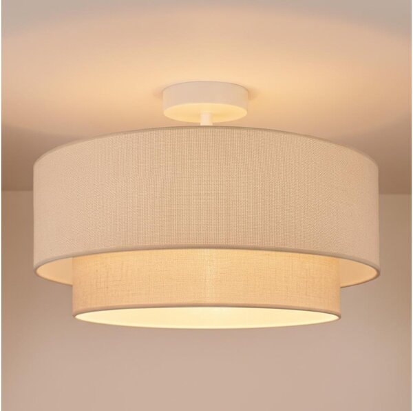 Brilagi - LED плафониера BOHO ECO 1xE27/10W/230V Ø 40 см кремава