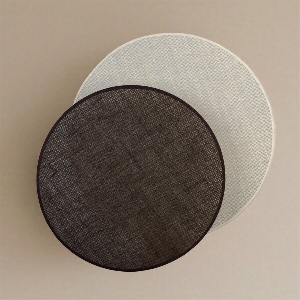 Brilagi - Стенно осветително тяло CIRCLES 1xE27/60W/230V диаметър 45 см кремаво/кафяво