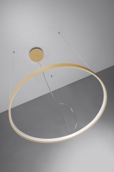 Thoro TH.174 - LED Пендел RIO LED/50W/230V CRI90 3000K Ø 78 cm златист