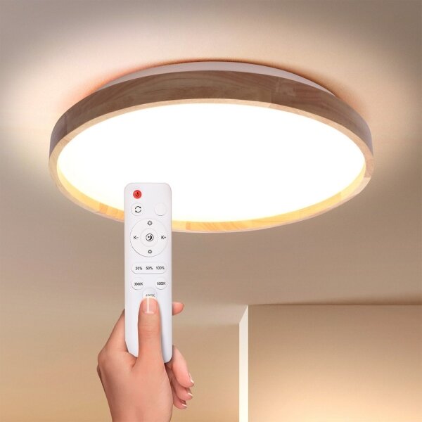 Brilagi - Димируемо LED таванно осветително тяло ALSON LED/48W/230V 3000-6500K + с дистанционно управление