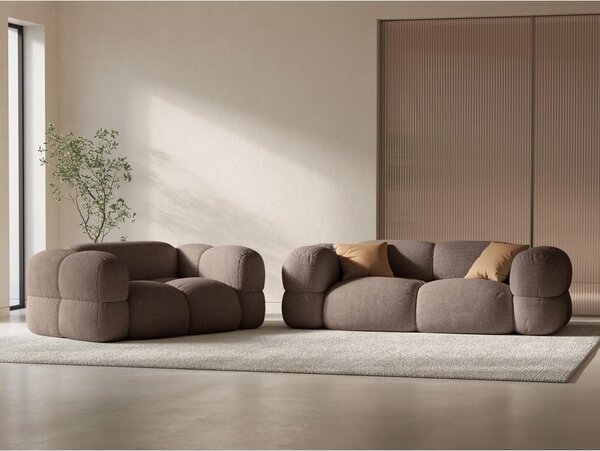 Кафяв диван 210 cm Loretto – Cosmopolitan Design