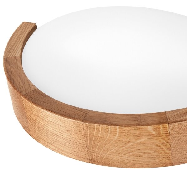 Аплик OAK SLIM 1xE27/60W/230V дъб