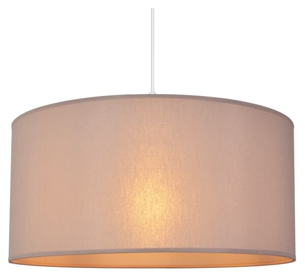 Висящ полилей ALBA 1xE27/15W/230V Ø 40 см бежов